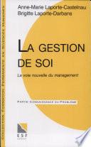 La gestion de soi