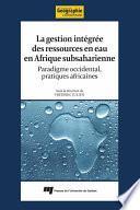 La gestion intégrée des ressources en eau en Afrique subsaharienne