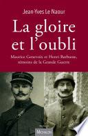 La gloire et l'oubli