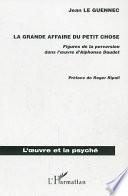 La grande affaire du Petit Chose