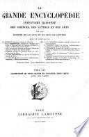 La grande encyclopédie