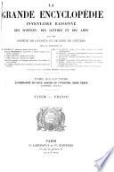 La Grande encyclopédie, inventaire raisonné des sciences, des lettres et des arts