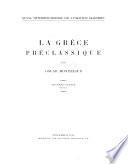 La Grèce préclassique