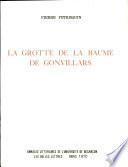 La grotte de la Baume-de-Gonvillars