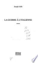La guerre à l'italienne