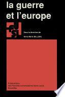 La guerre et l’Europe