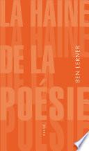La Haine de la poésie