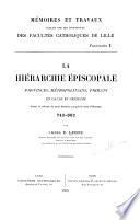 La hiérarchie épiscopale