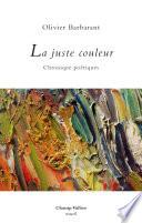 La juste couleur