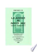 La justice au Moyen Âge