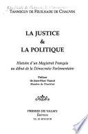 La justice & la politique