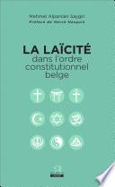 La laïcité dans l'ordre constitutionnel belge