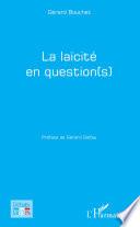 La laïcité en question(s)
