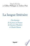 La langue littéraire