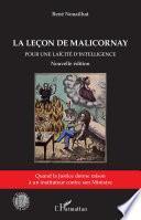 La leçon de Malicornay (Nouvelle édition)