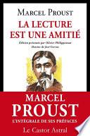 La lecture est une amitié
