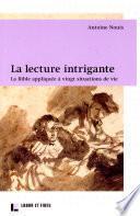 La lecture intrigante