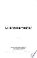 La lecture littéraire