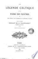 La legende celtique de la poésie des cloitres en Irlande