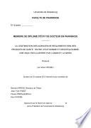 La légitimation des agences de réglementation des produits de santé