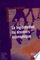 La légitimation du discours économique