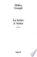 La lettre à Anna