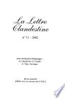 La lettre clandestine