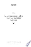 La lettre mise en scène dans les gravures (1800-1920)