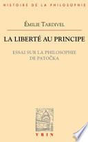 La liberté au principe