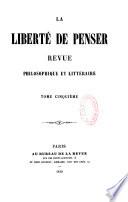 La Liberté de penser