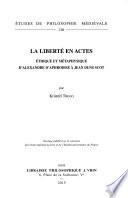 La liberté en actes