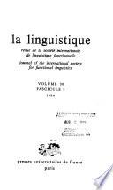 La Linguistique