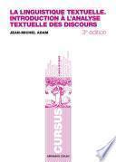 La linguistique textuelle