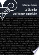La Liste des souffrances autorisées