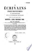 La littérature contemporaine