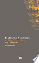 La Littérature de l’anarchisme