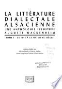 La littérature dialectale alsacienne: De 1945 à la fin du XXe siècle
