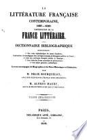 La littérature française contemporaine