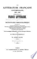 La littérature française contemporaine