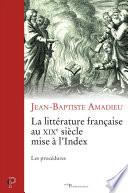 La littérature française du XIXe siècle mise à l'Index