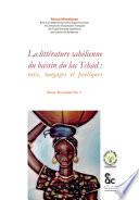 La littérature sahélienne du bassin du lac Tchad