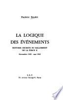 La logique des événements