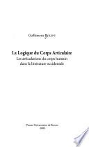 La logique du corps articulaire