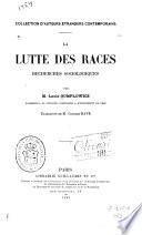 La lutte des races