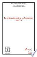 La lutte nationaliste au Cameroun
