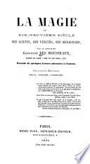 La magie au dix-neuvième siècle