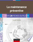 La maintenance préventive