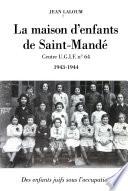 La maison d'enfants de Saint-Mandé