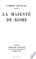La majesté de Rome