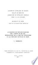 La malnutrition proteino-calorique chez l'enfant en bas age